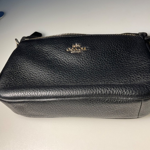 Coach leather black /gold Nolita 19 new with no tags - Picture 10 of 14